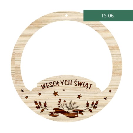 Zawieszka świąteczna - 15 wzorów