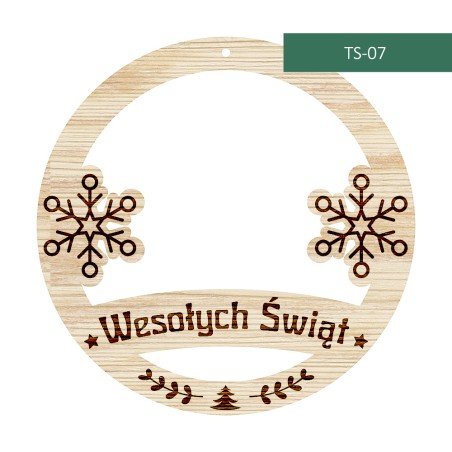 Zawieszka świąteczna - 15 wzorów