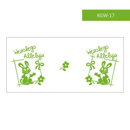 Kubek czarny grawerowany - Wielkanoc - 17 wzorów