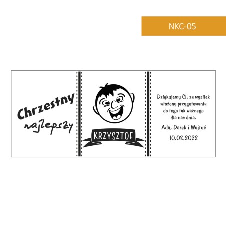 Nosidło na kwiaty - Chrzest - 6 wzorów