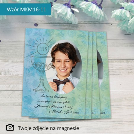 Magnesy ze zdjęciem - Komunia - 5x7cm - WZORY