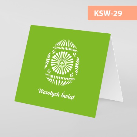 Kartki Świąteczne Wielkanocne - 145x145 pion - WZORY