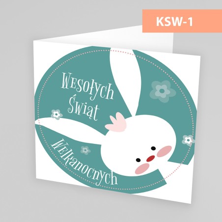 Kartki Świąteczne Wielkanocne - 145x145 poziom - WZORY