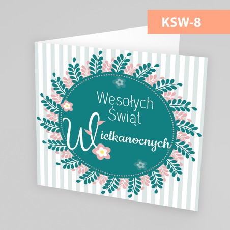 Kartki Świąteczne Wielkanocne - 145x145 poziom - WZORY