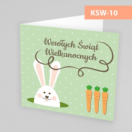 Kartki Świąteczne Wielkanocne - 145x145 poziom - WZORY