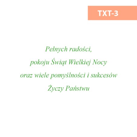 Kartki Świąteczne Wielkanocne - 148x105 poziom - WZORY