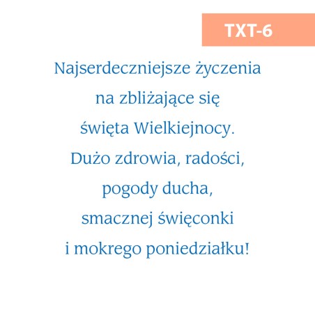 Kartki Świąteczne Wielkanocne - 148x105 poziom - WZORY
