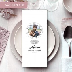 Menu weselne Finezyjny kształt