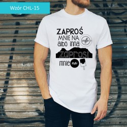 T-shirt Zaproś mnie na Coffe