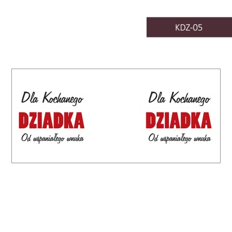 Kubek dla Dziadka - 6 wzorów