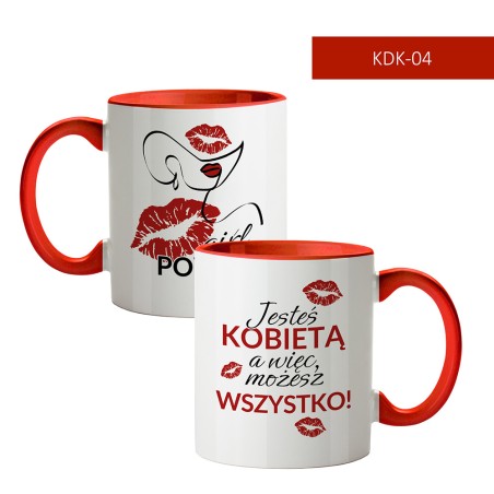 Kubek na Dzień Kobiet - 14 wzorów