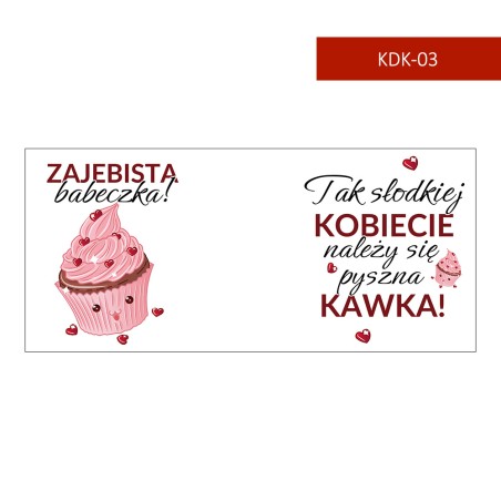 Kubek na Dzień Kobiet - 14 wzorów