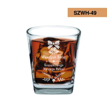 Szklanka do Whisky - Prezent na Święta - 23 wzory