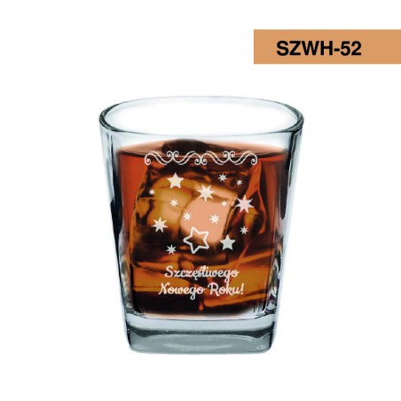 Szklanka do Whisky - Prezent na Święta - 23 wzory
