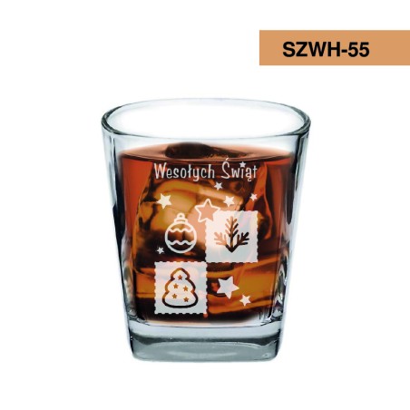 Szklanka do Whisky - Prezent na Święta - 23 wzory