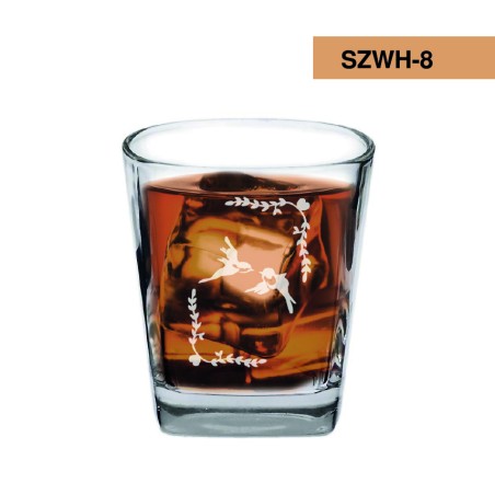 Szklanka do Whisky - 16 wzorów