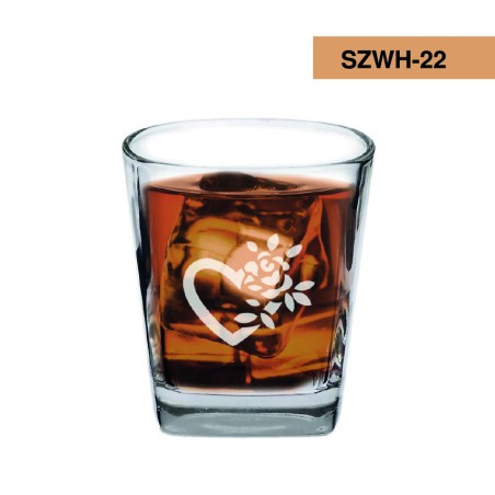 Szklanka do Whisky - 16 wzorów