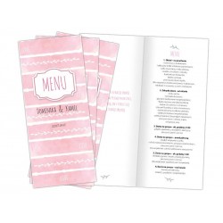 Menu weselne